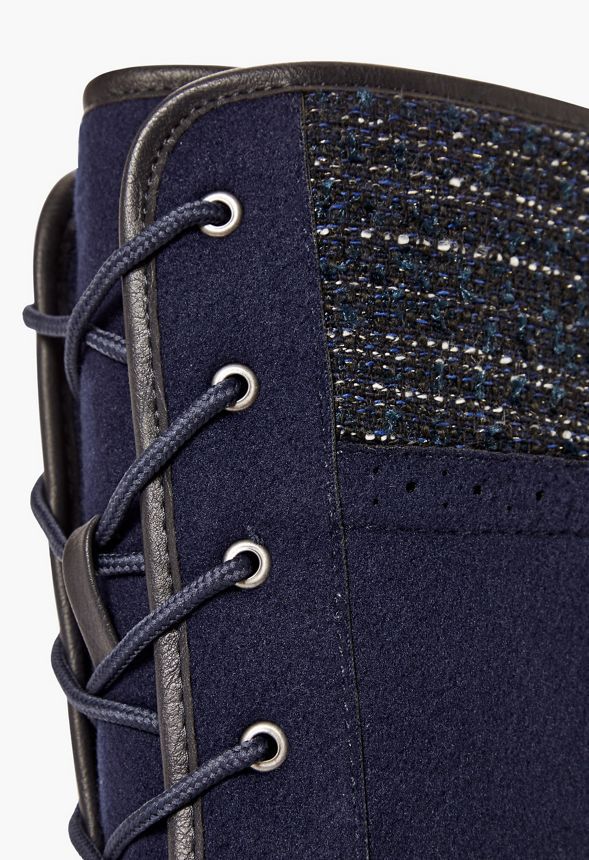 Reila Weather Blue Snow Boots