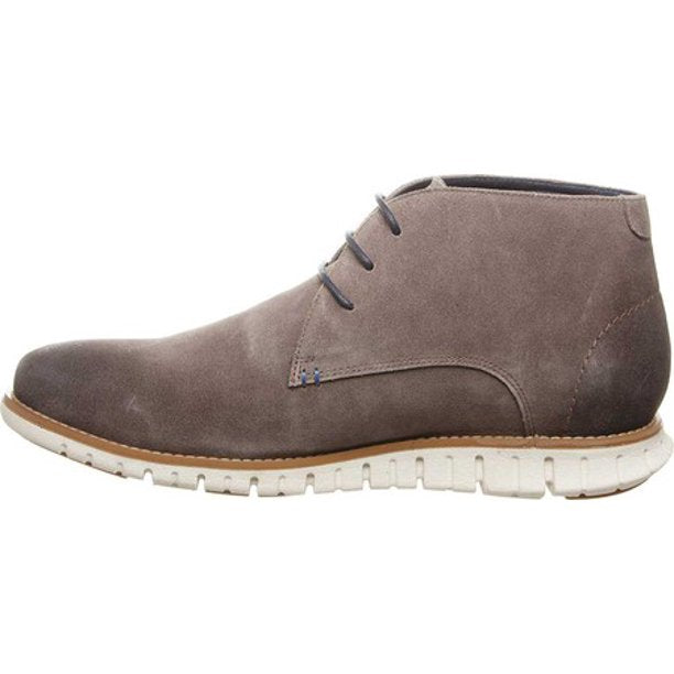 Bearpaw Men's Gabe Chukka Boot Gray II Cow Suede