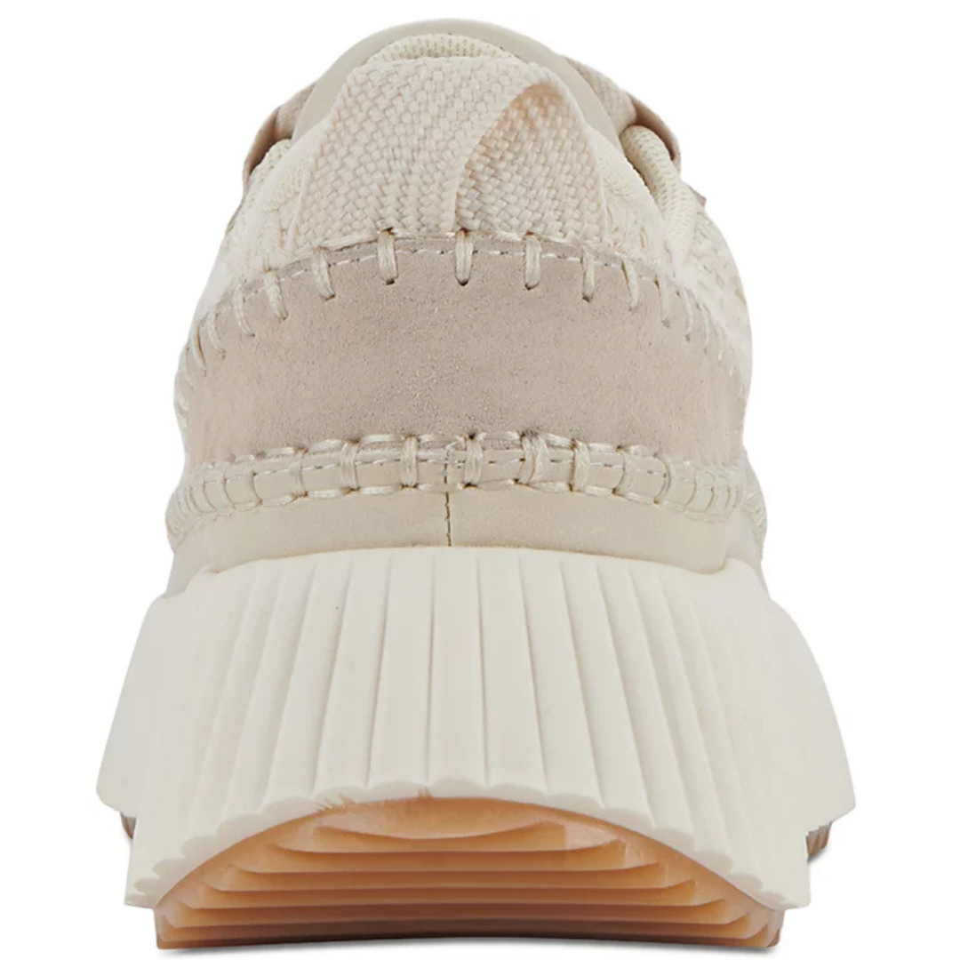 Dolce Vita Women's Platform Dolen Sneaker Sandstone Knit