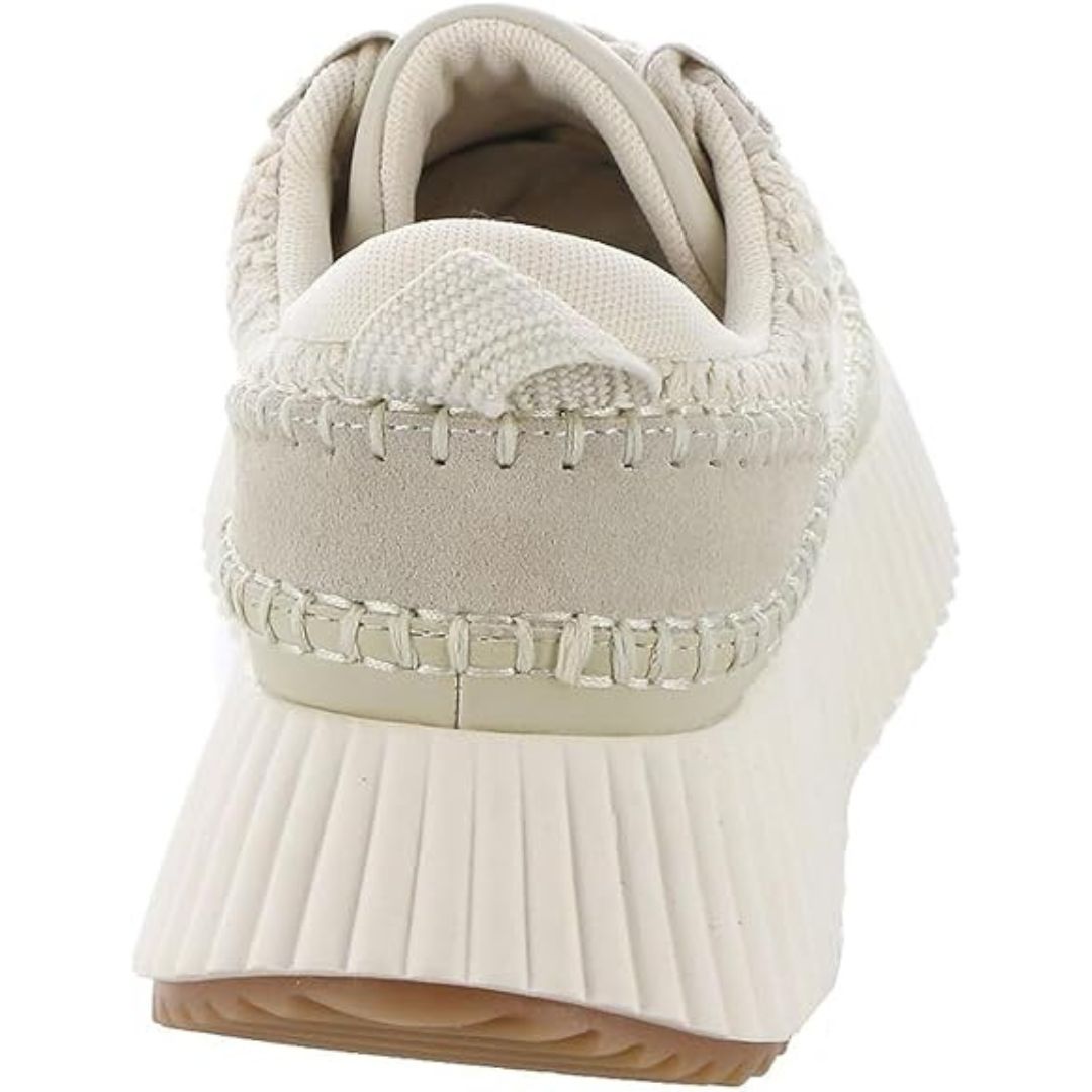 Dolce Vita Women's Platform Dolen Sneaker Sandstone Knit