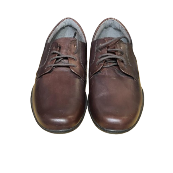 Lands' End Men's Casual Oxford Dark Brown