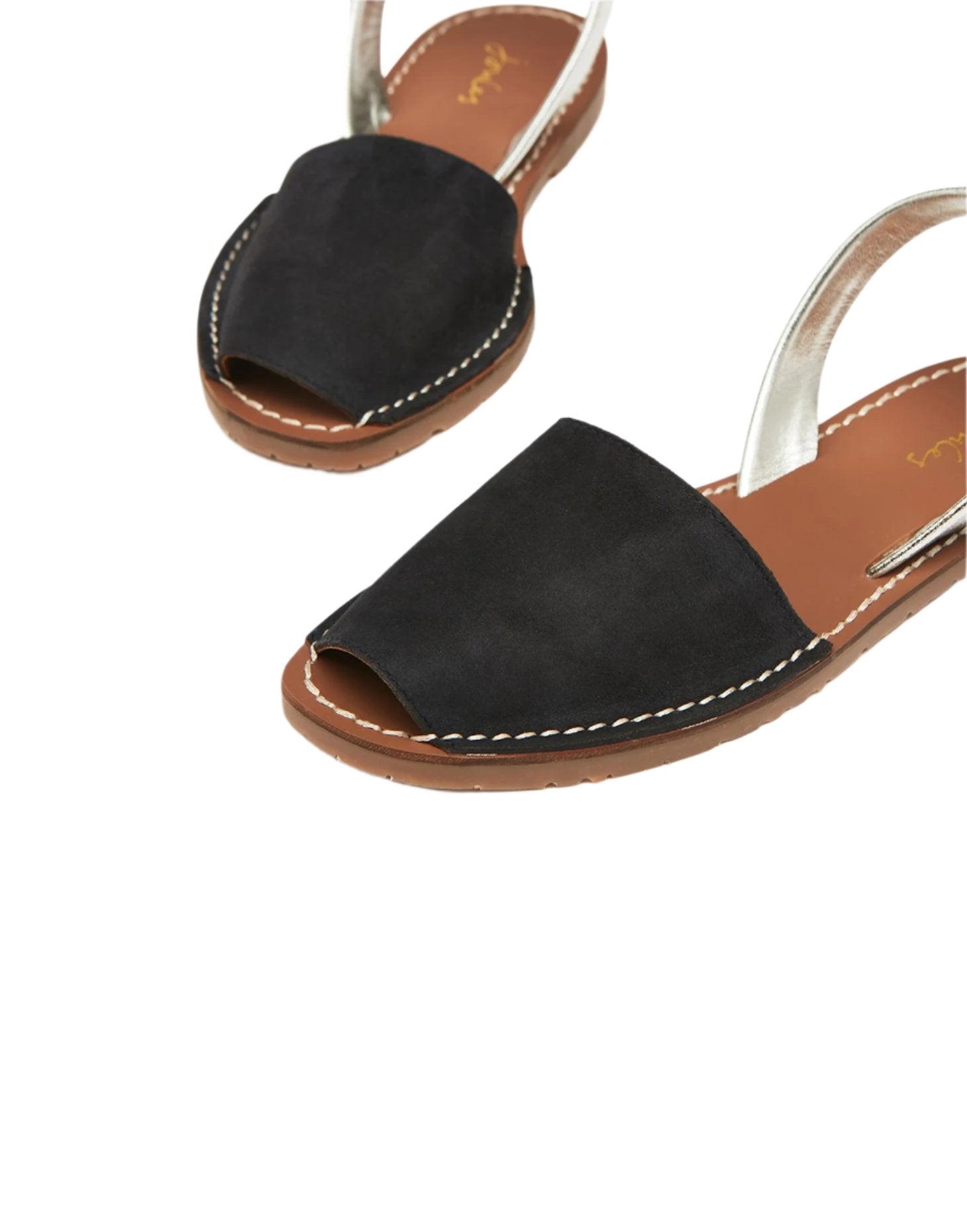 Joules Navy Nova Leather Sandal