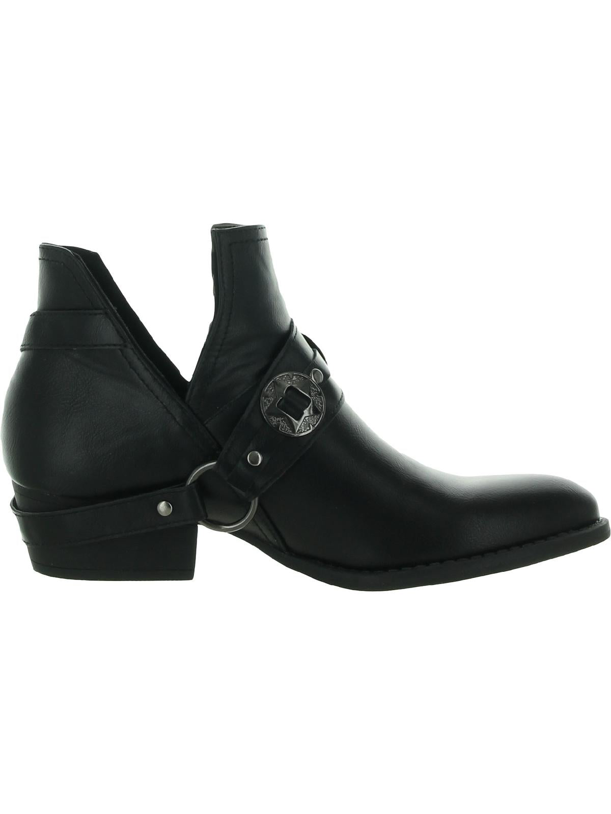 GC Shoes Elisa Western Women's Ankle Black Boot