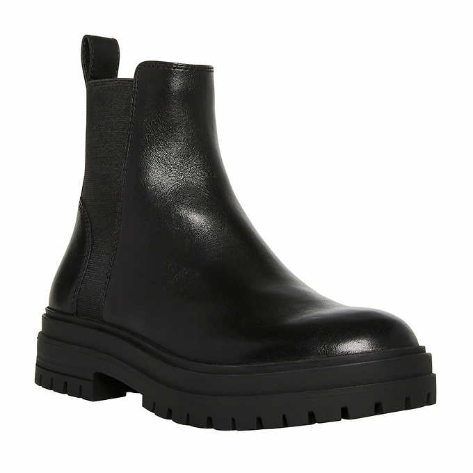 Steve Madden Women's Handout Black Chelsea Boot