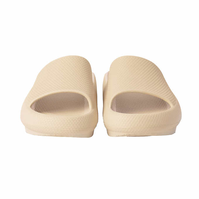 32 Degree Cool Unisex Cushion Slides Tan