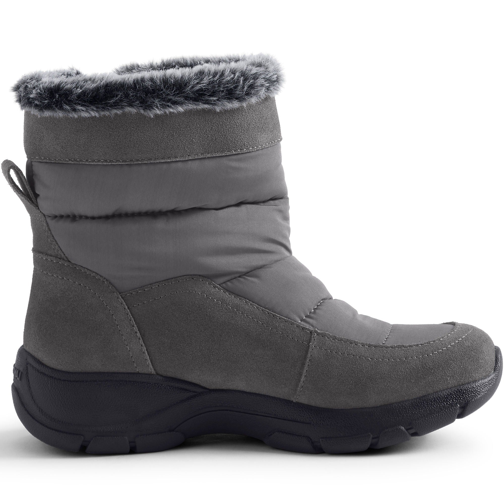 Lands' End Women's All Weather Short Insulated Winter Snow Boots