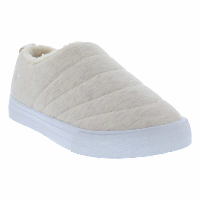 Zuecos sin cordones Hurley Arlo Puff en beige natural para mujer