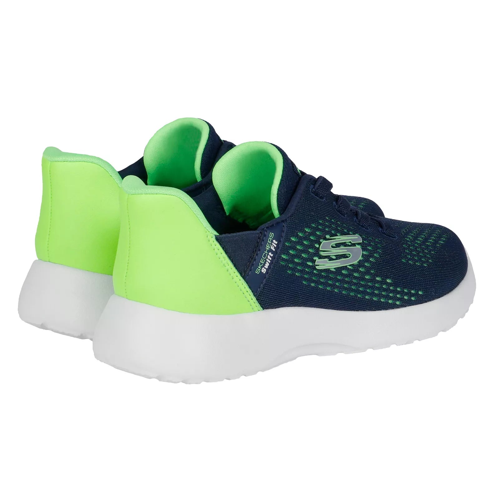 Skechers Kid's Swift Fit Sneaker Navy/Green