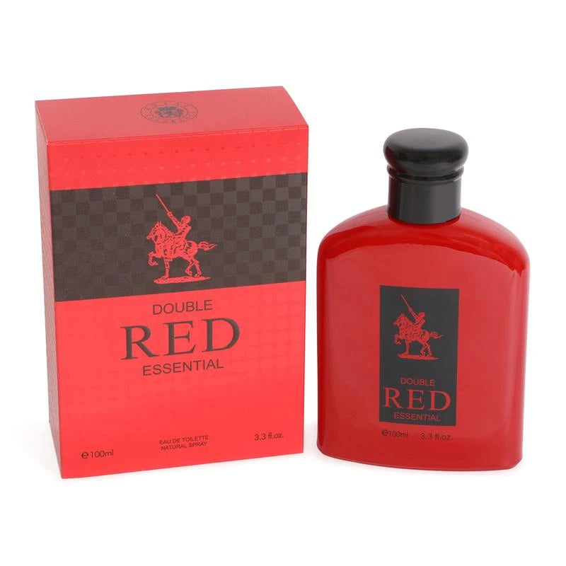 Double Red Essential  Men's by Royal Fragrance 3.3 Fl oz